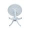 International Concepts Round 36 in Round Top Pedestal Table, 40.9 inH, White, 36 in W, 36 in L, 40.9 in H, Wood, White K08-36RT-6B-2 - alternate 3